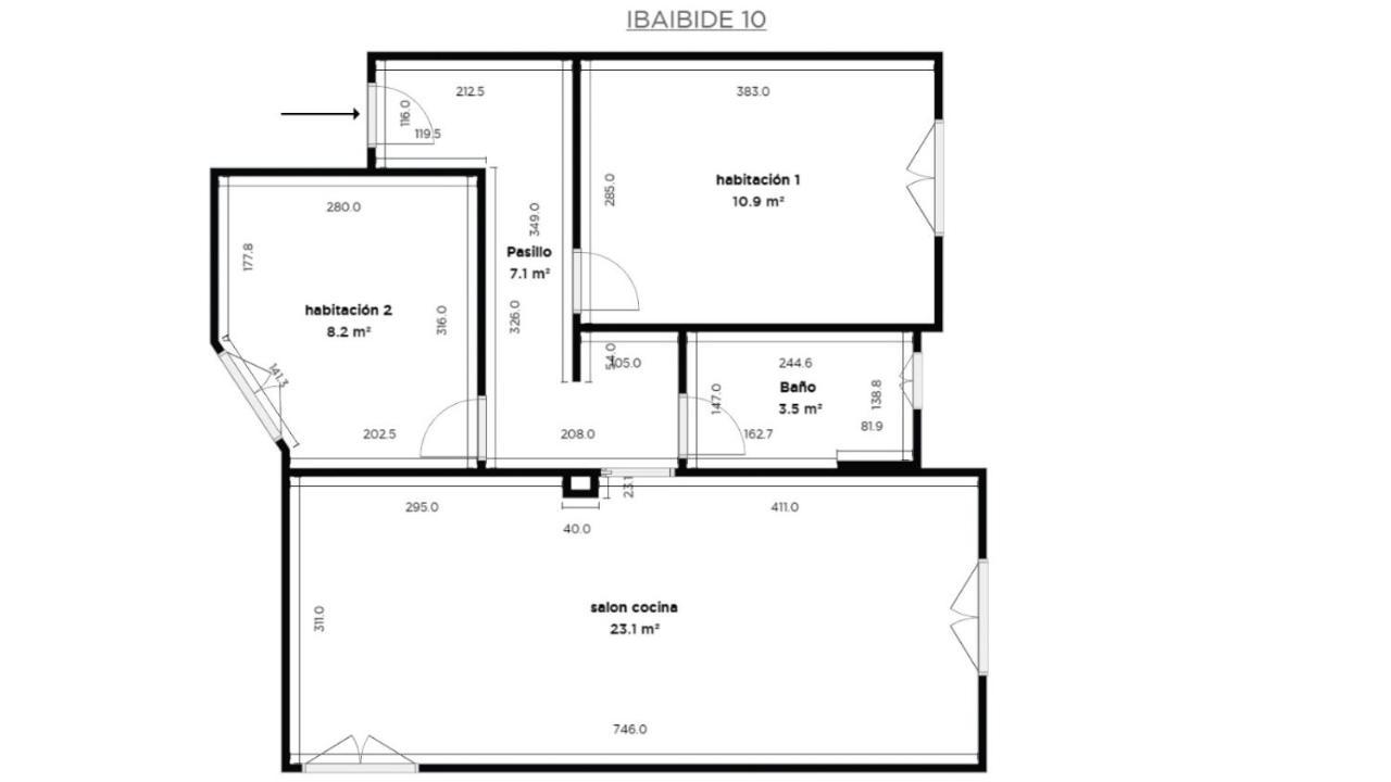 Family Apartment / Apartamento Familiar 게초 외부 사진